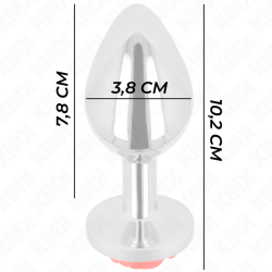 Kink - Plug Anal Rose Rouge Taille L